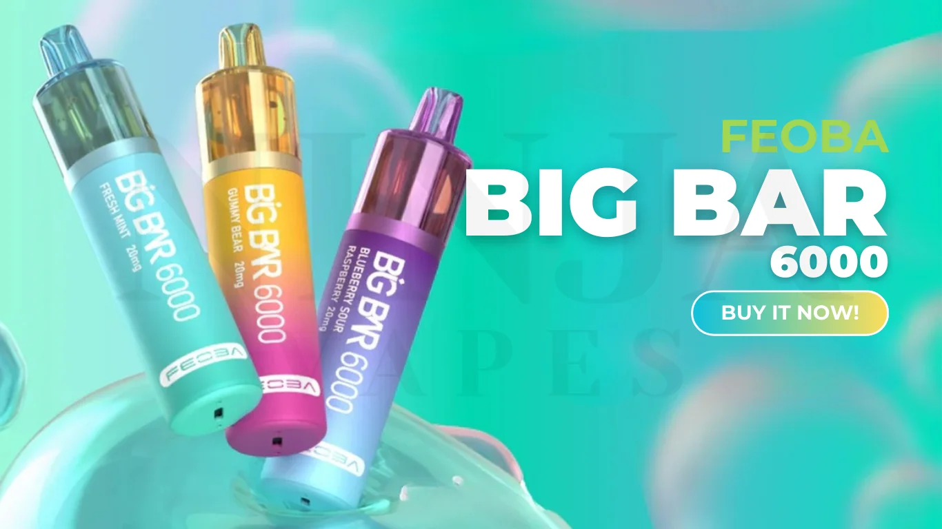 Feoba Big Bar 6000 Puffs Disposable Vape