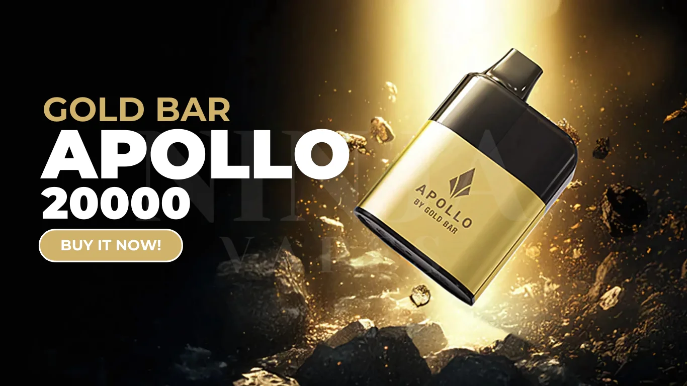 Gold Bar Apollo 20000 Puffs Pod Vape Kit
