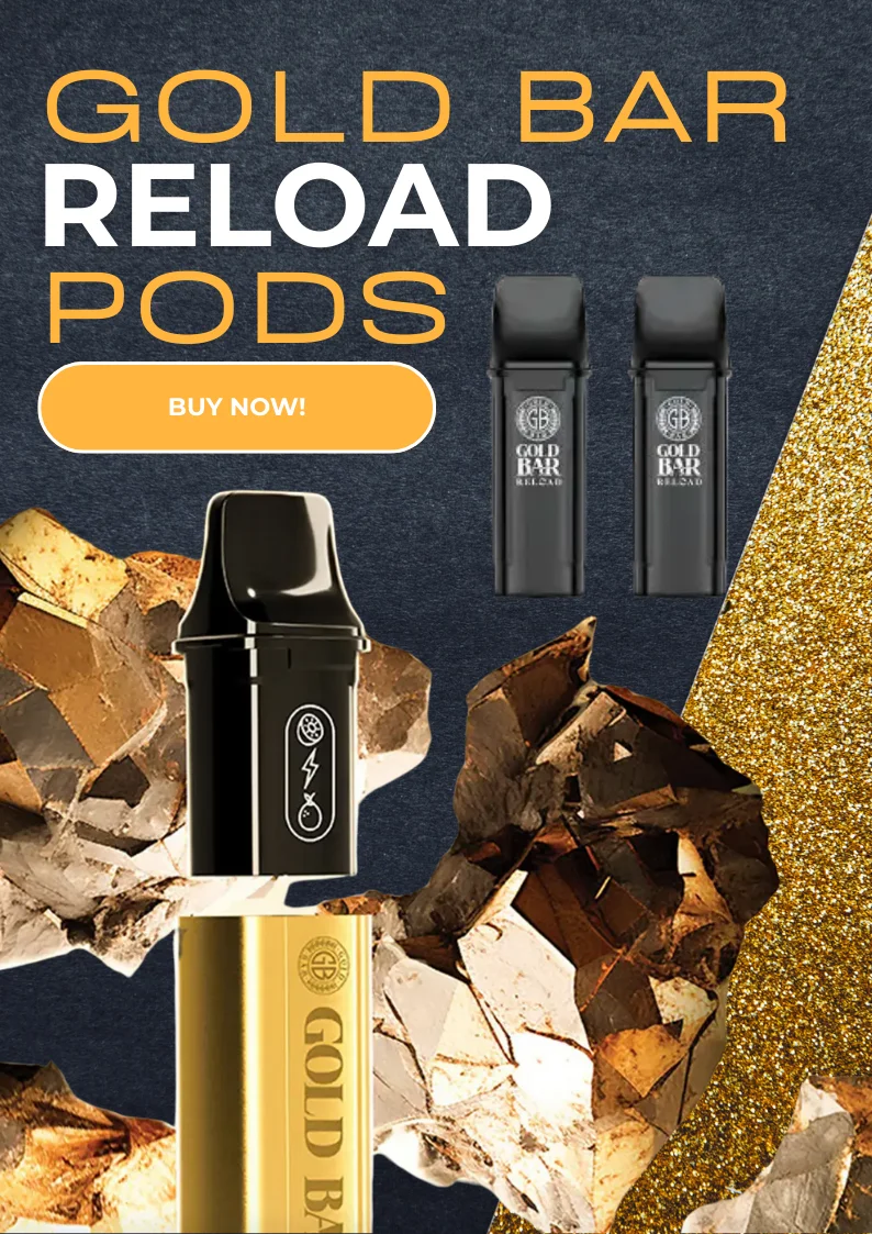 Gold Bar Reload Prefilled Pods