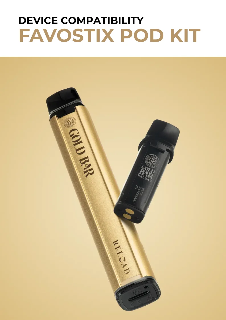 Gold Bar Reload Prefilled Pods Compatibility