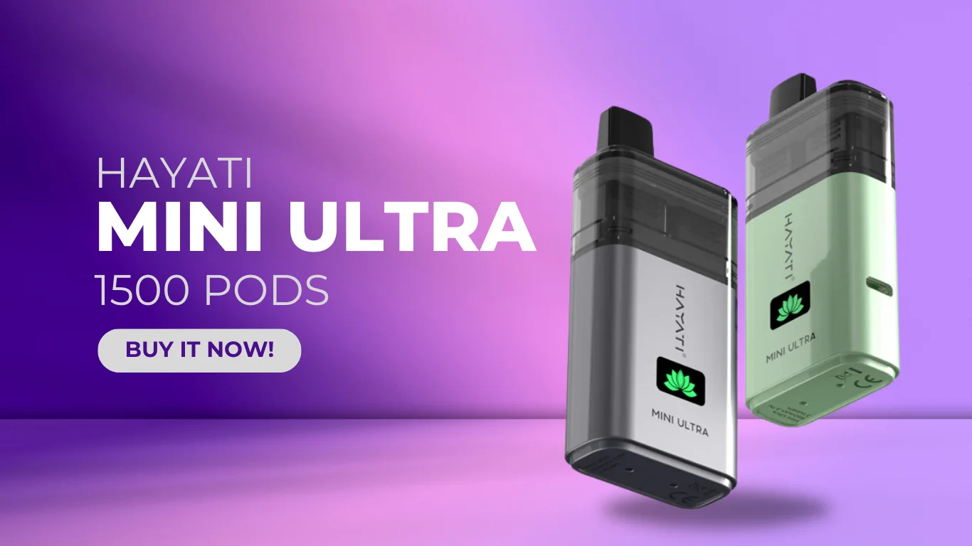 Hayati Mini Ultra 1500 Prefilled Refill Pods