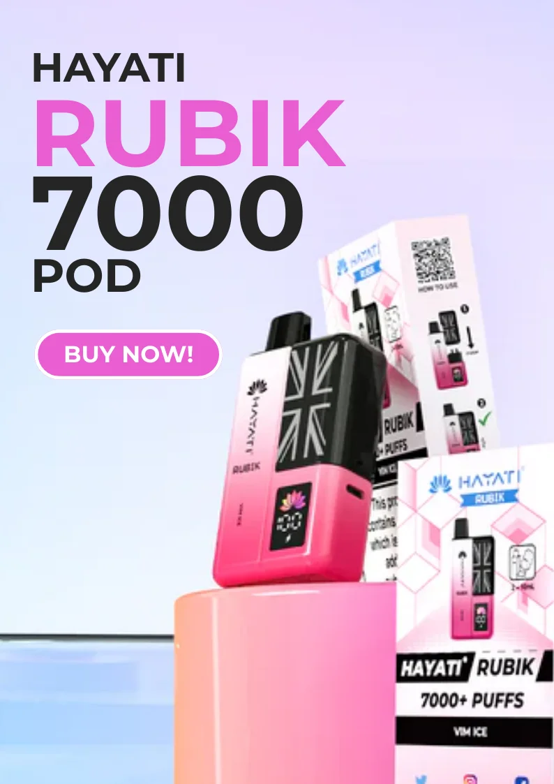 Hayati Rubik 7000 Prefilled Refill Pods