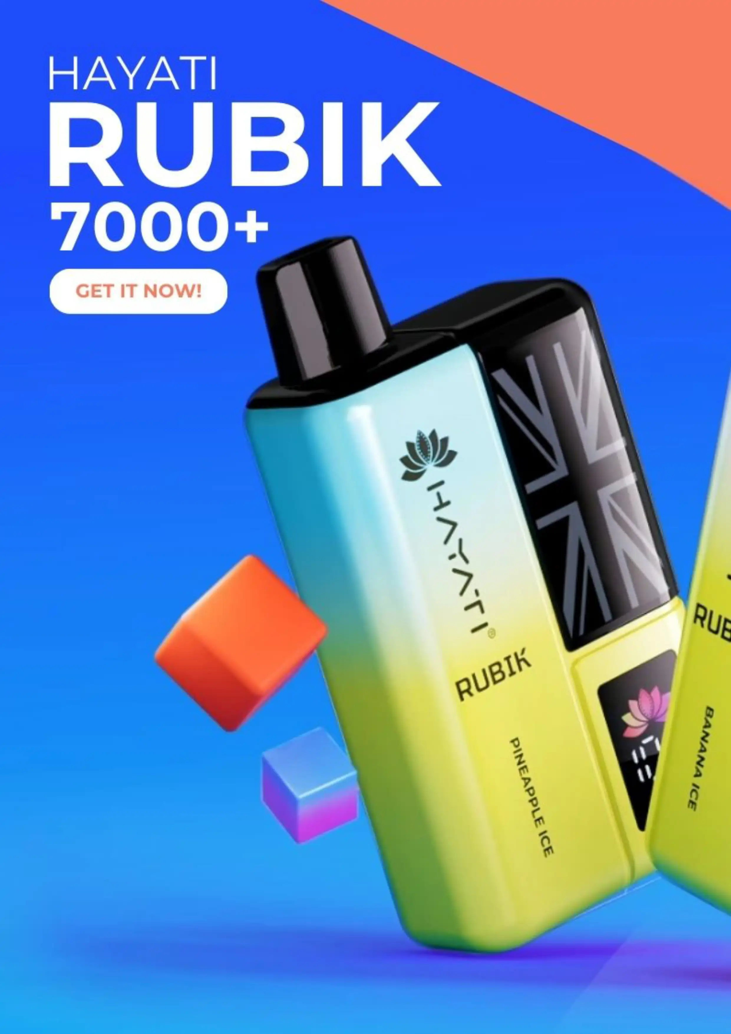 Hayati Rubik 7000 Puffs Vape