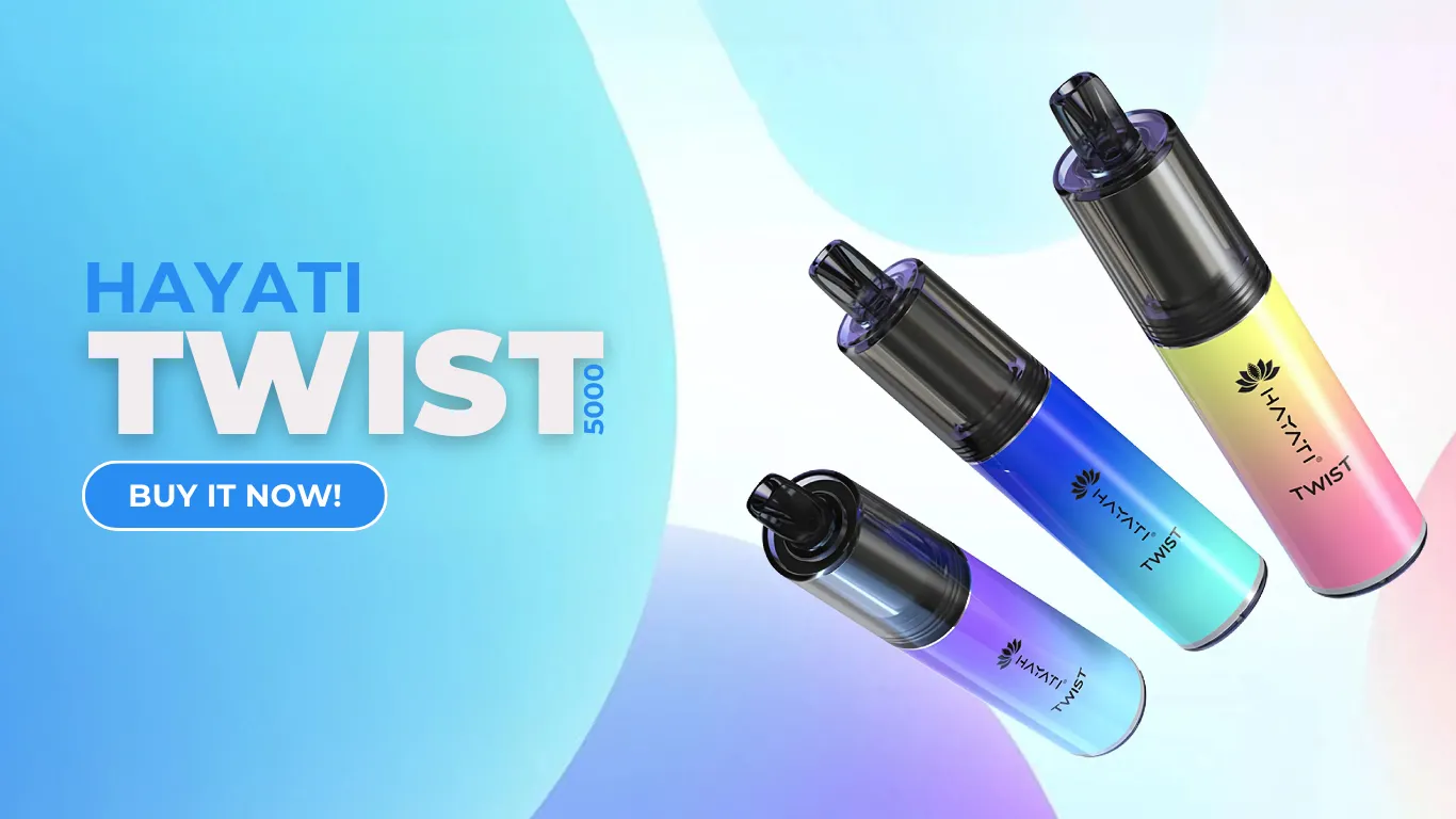 Hayati Twist 5000 Disposable Pod Kit
