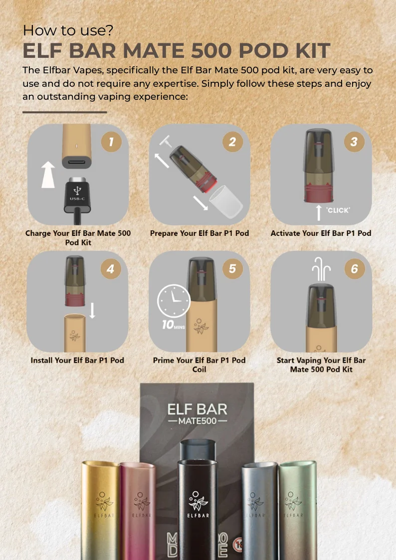 How To Use Elf Bar Pods