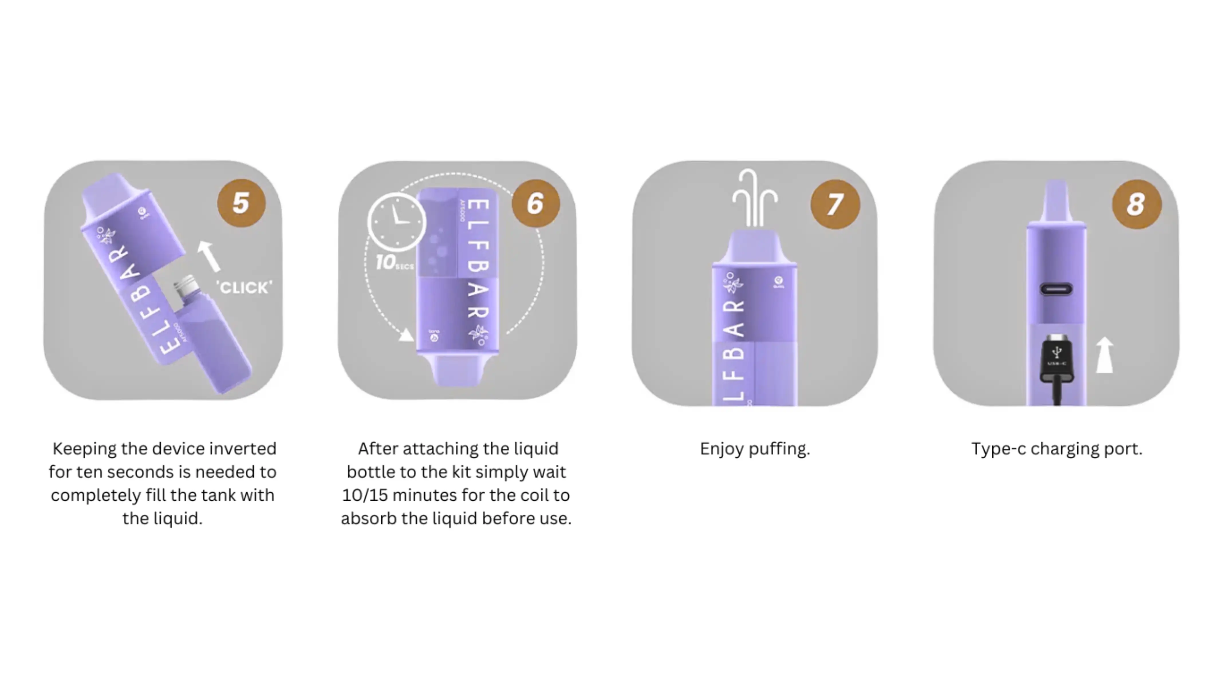 How to Set Up The Elf Bar AF5000 Pod Kit?
