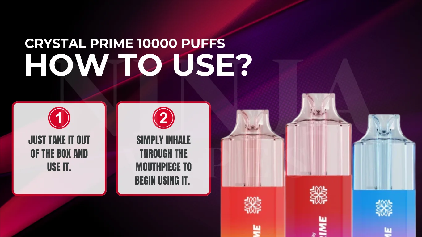 How To Setup Crystal Prime 10000 Puffs Vape