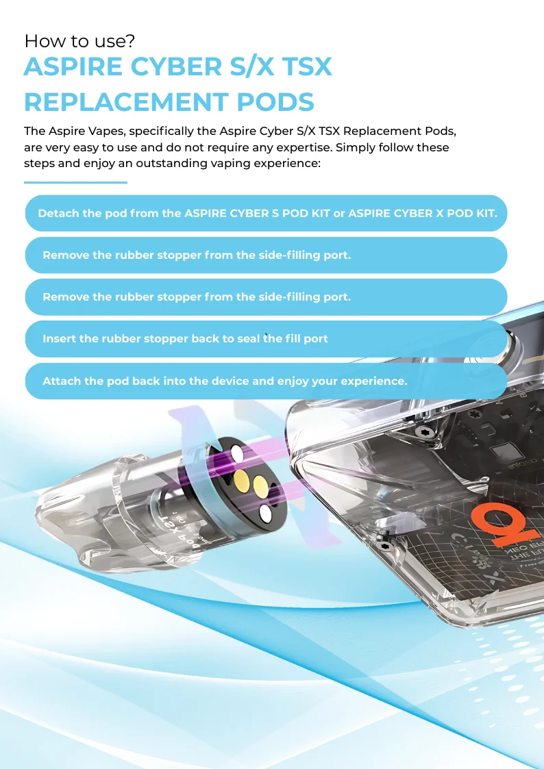 How to use Aspire Cyber S X TSX