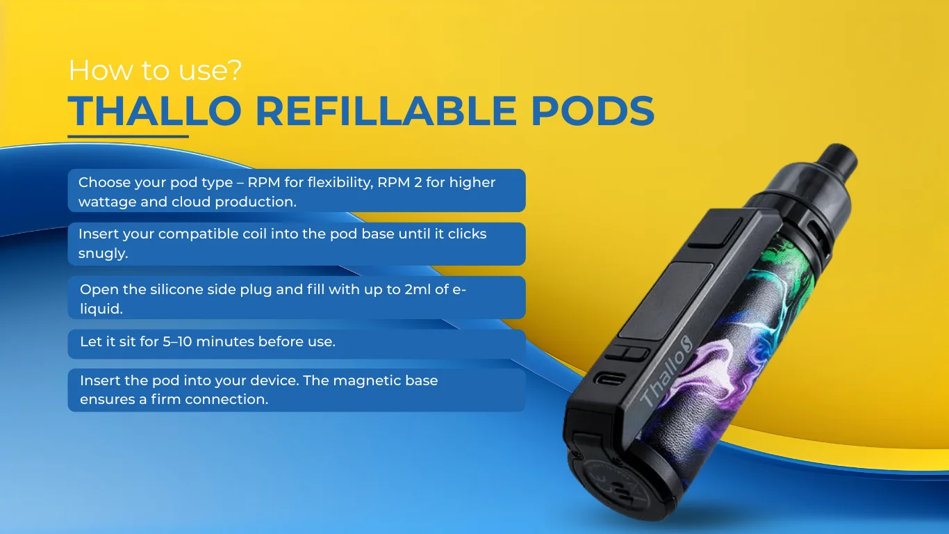 SMOK Thallo Refillable Pods