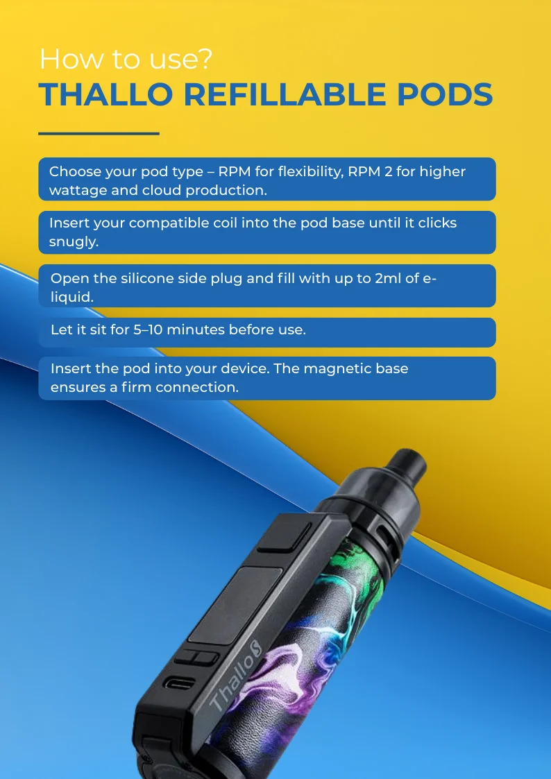 SMOK Thallo Refillable Pods