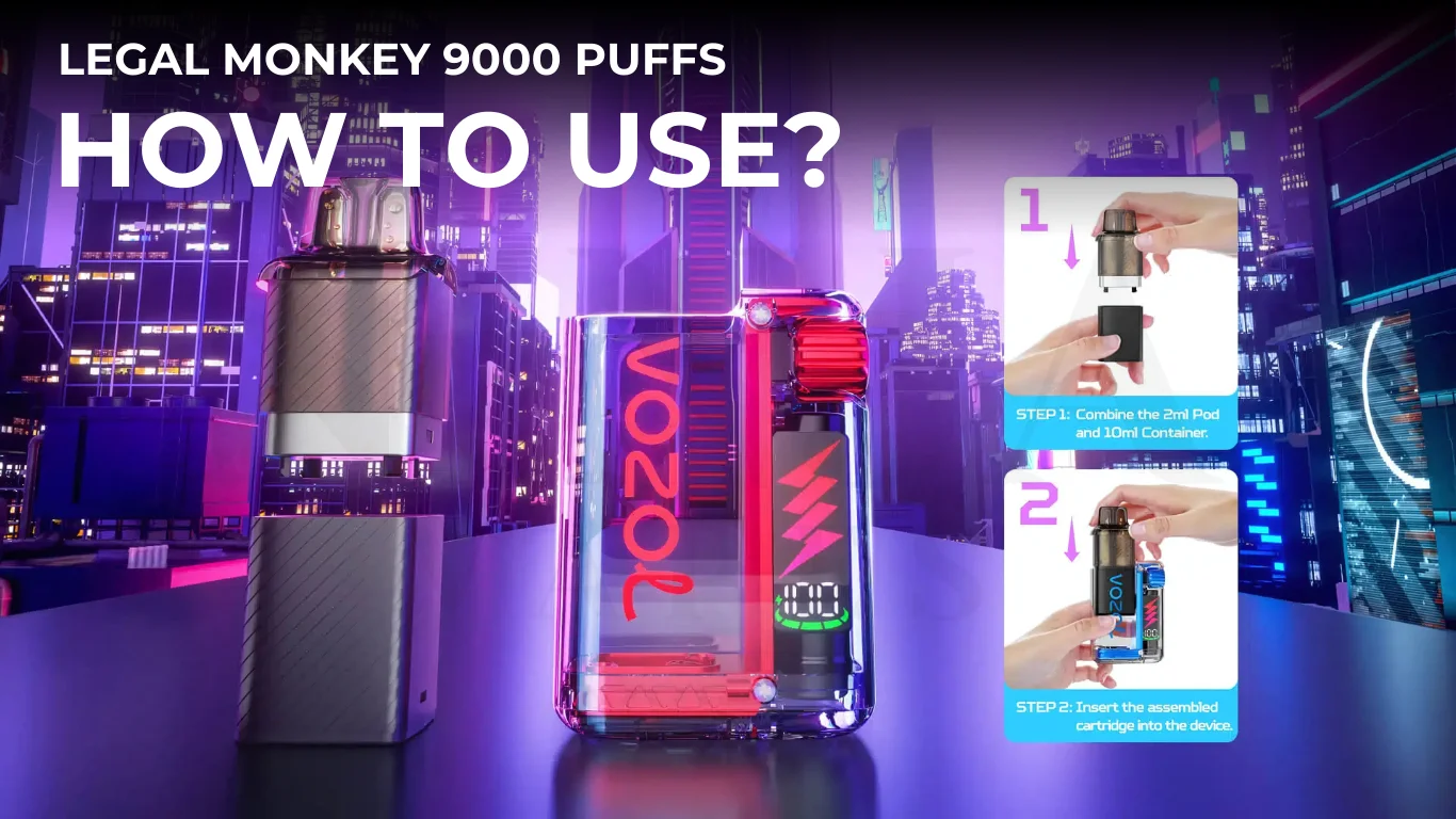 How to Use the Vozol Vista Plug 10k Puffs Vape Kit