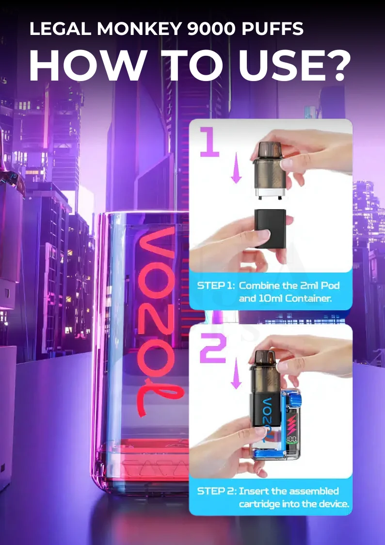 How to Use the Vozol Vista Plug 10k Puffs Vape Kit