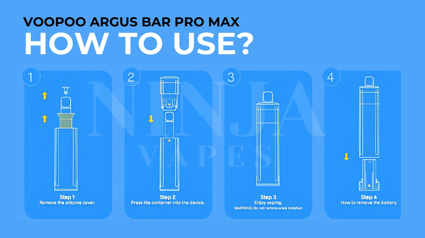 How to Use Voopoo Argus Bar Pro Max