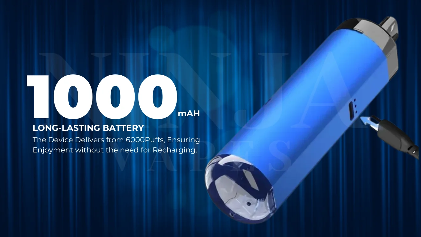 INSTAPOD 6000 Rechargeable 850 mAH Battery