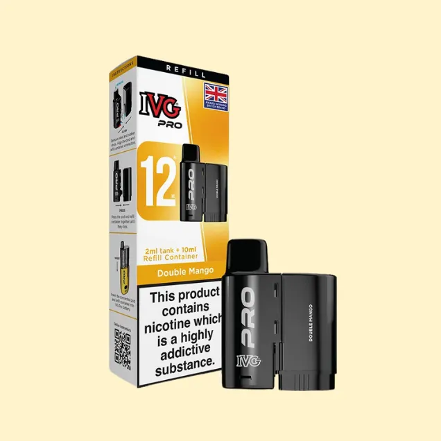 IVG Pro 12 Prefilled Pods – 20mg Nic Salt – Best Vape Pods UK