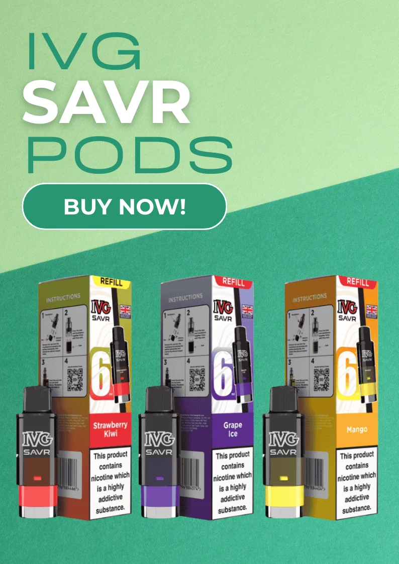 IVG SAVR Prefilled Pods