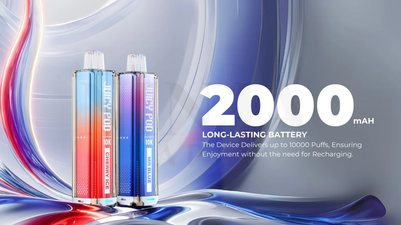 	Juicy Pod NovaMax 10k 2000 mAH Battery