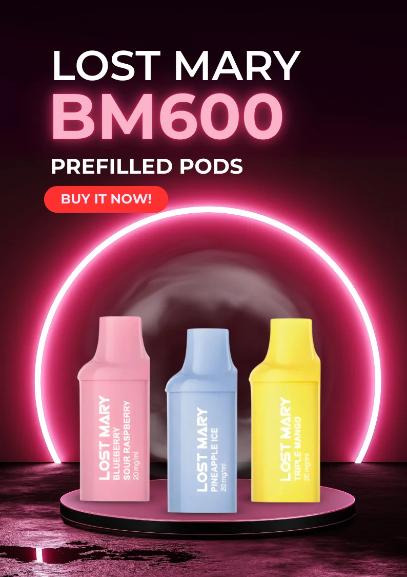 Lost Mary BM600 Pre-Filled Pods