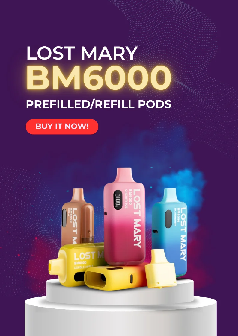 Lost Mary BM6000 Prefilled Refill Pods
