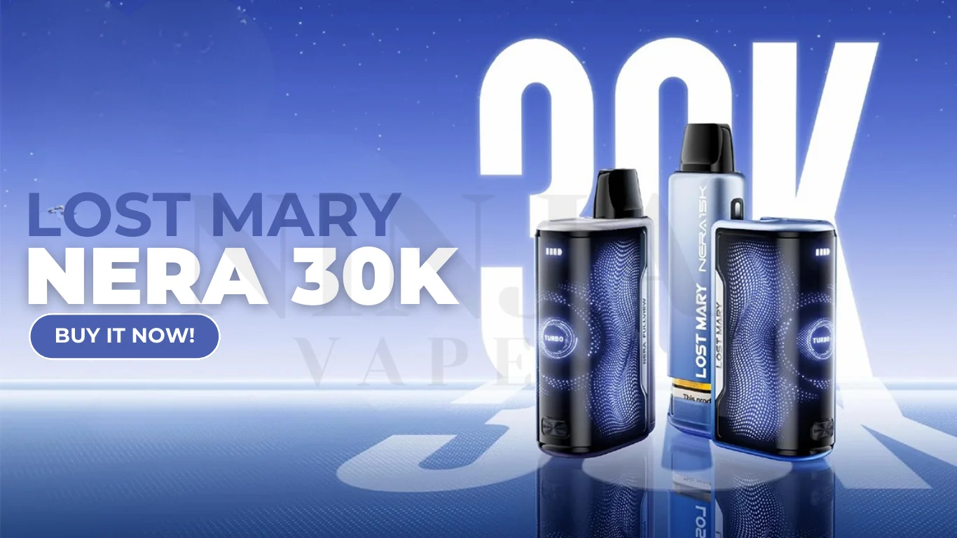 Lost Mary Nera 30000 Puffs Fullview Pod Kit