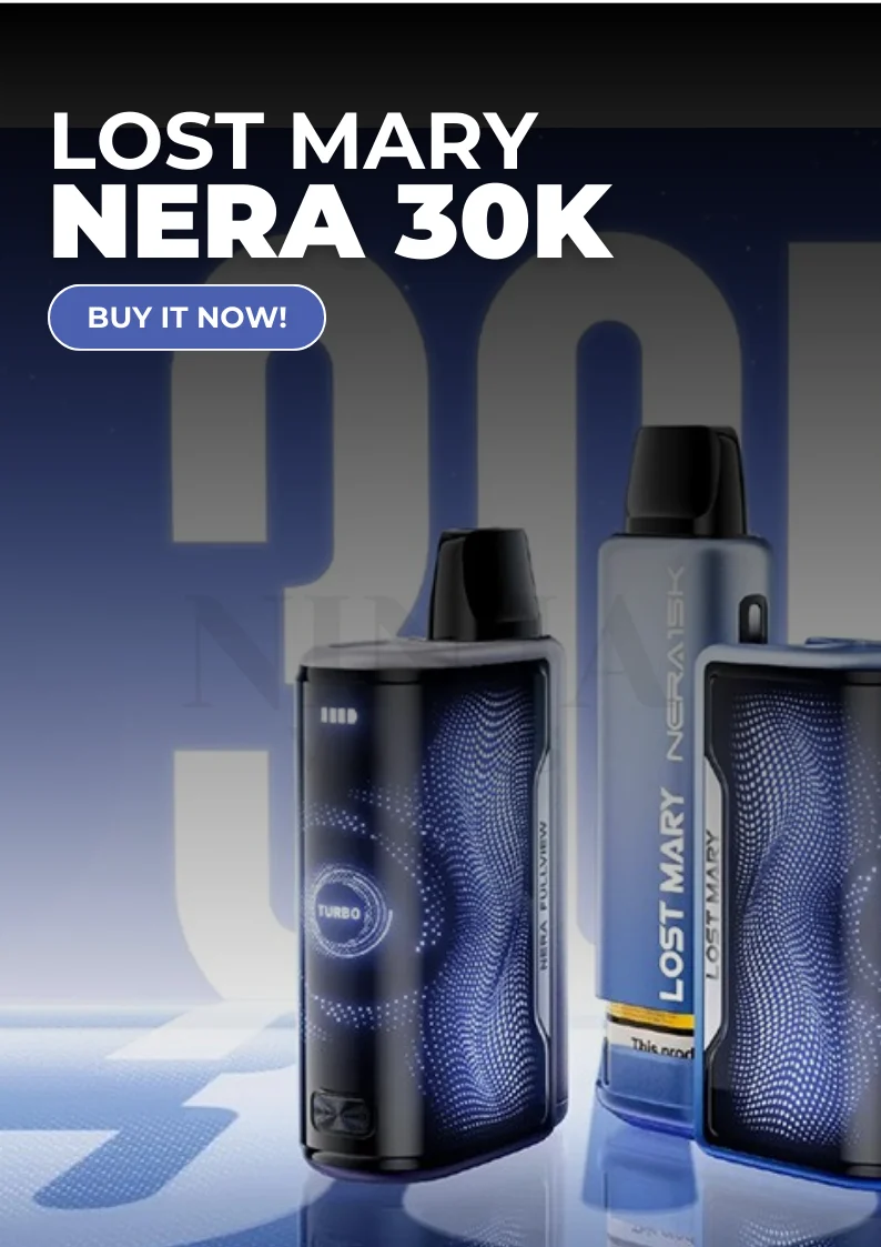 Lost Mary Nera 30000 Puffs Fullview Pod Kit