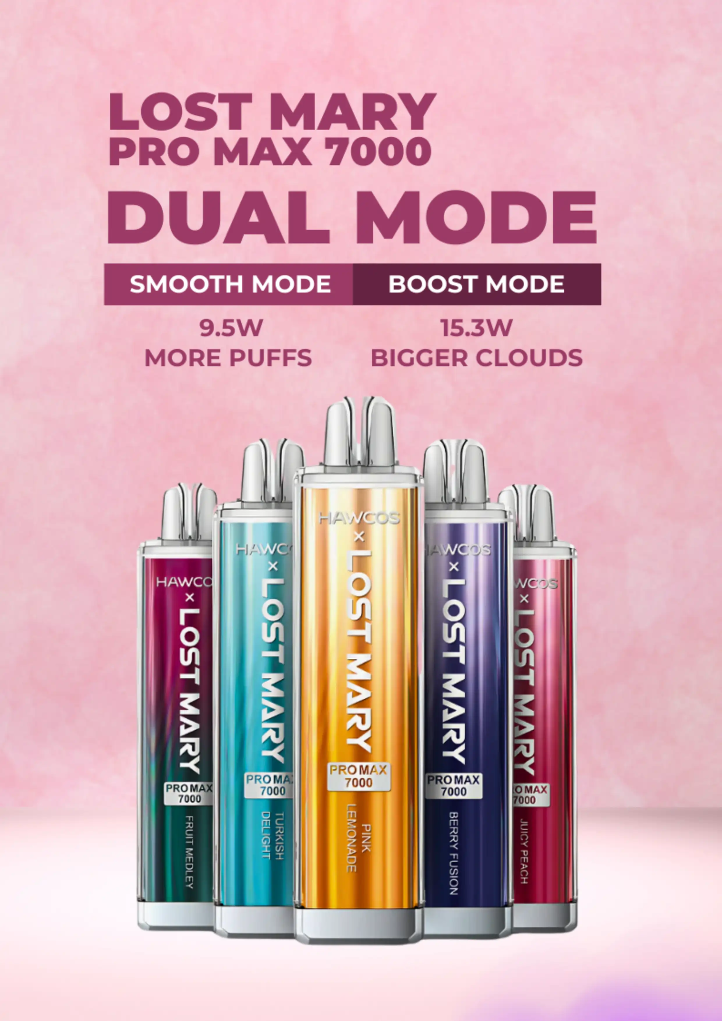 Dual Mode Vaping Smooth Boost