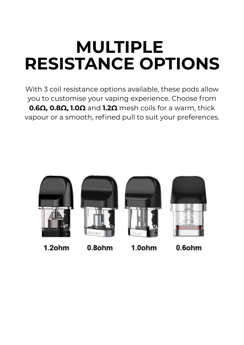 Multiple Coil Options for a Custom Vaping
