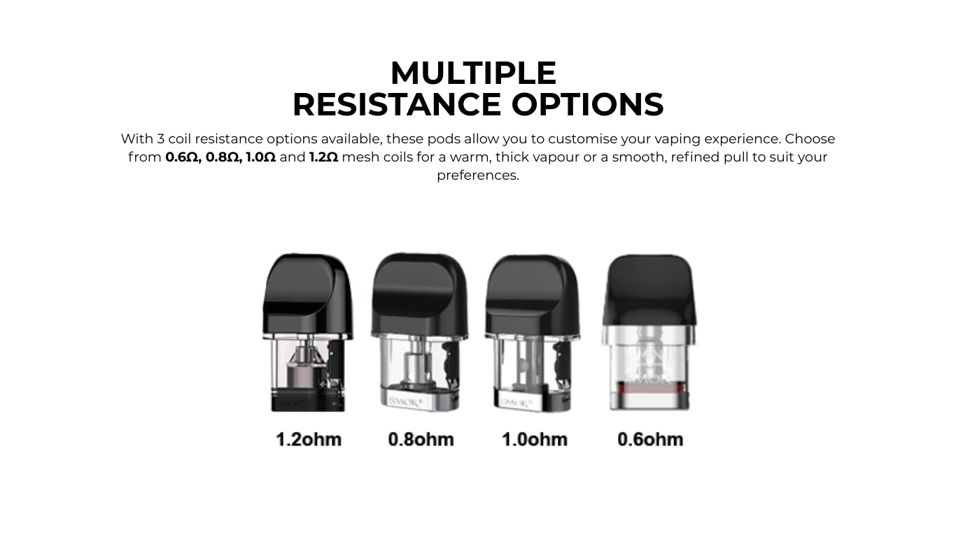 Multiple Coil Options for a Custom Vaping