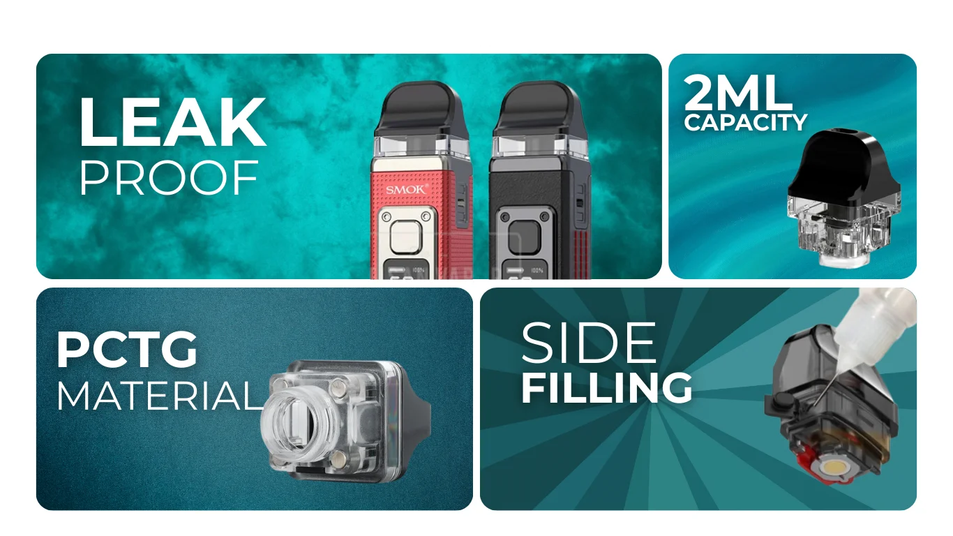 Refillable and E-Liquid Visibility