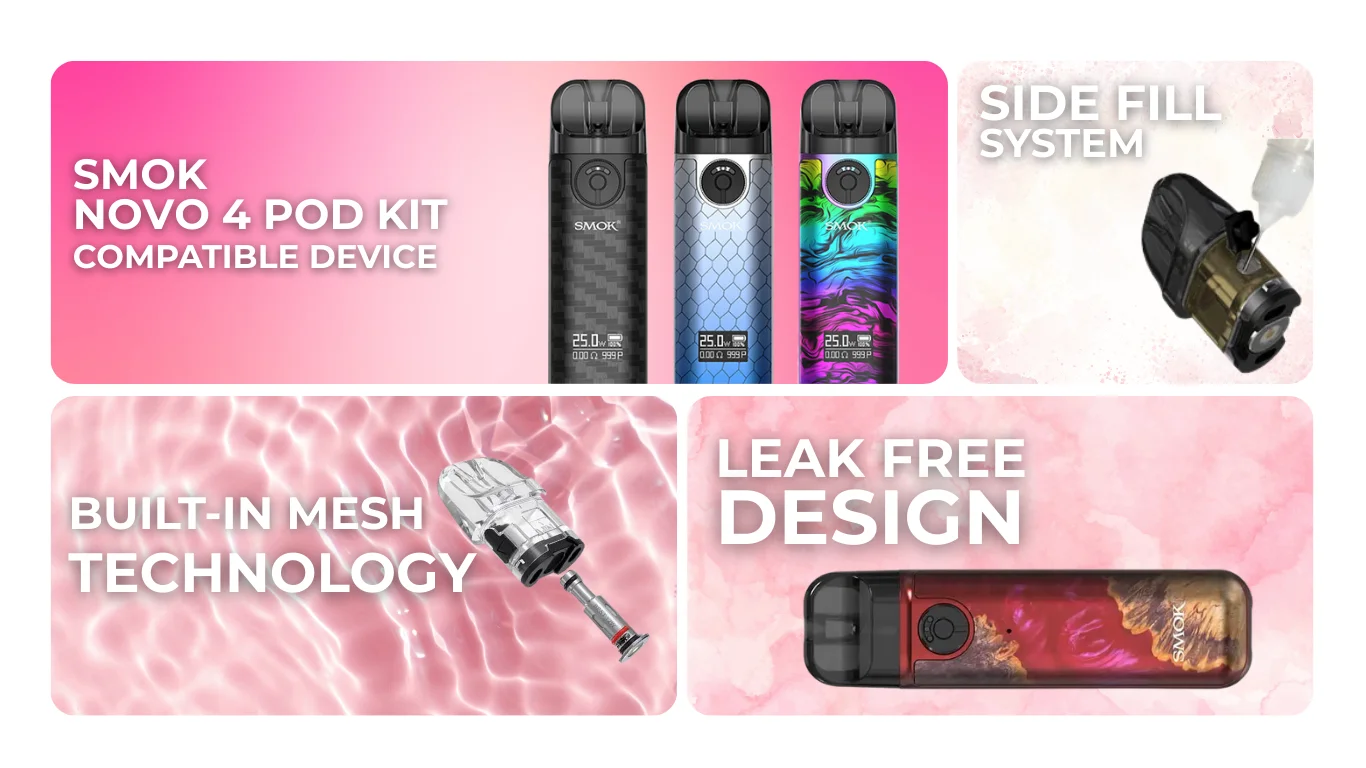 Refill Friendly for Any E-liquid Bottle Type