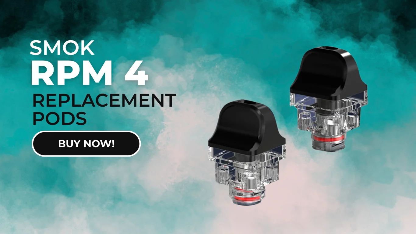 RPM 4 Replacement Pods by SMOK
