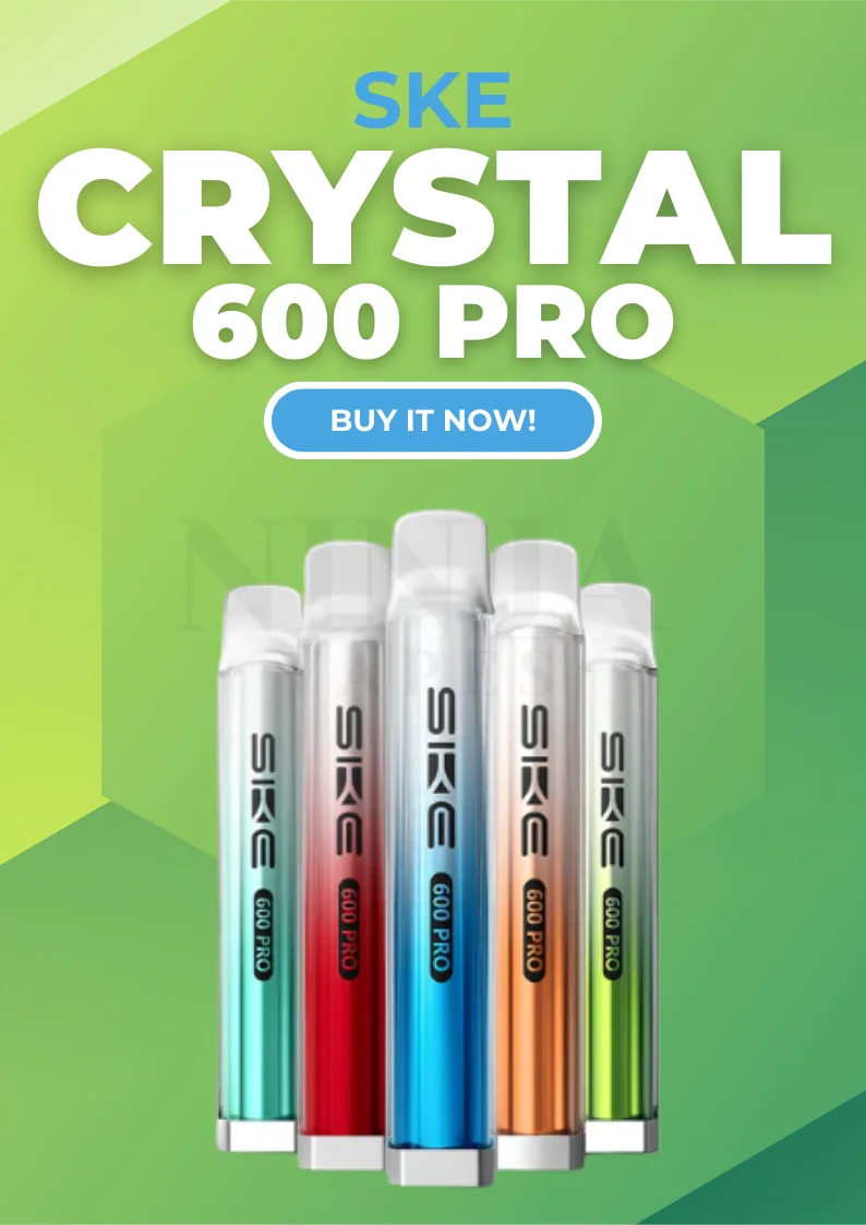 SKE Crystal Bar 600 Pro Prefilled Pod Kit