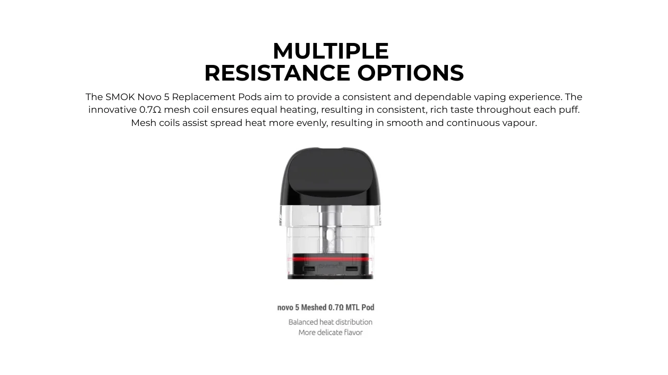 SMOK Novo 5 Replacement Pods