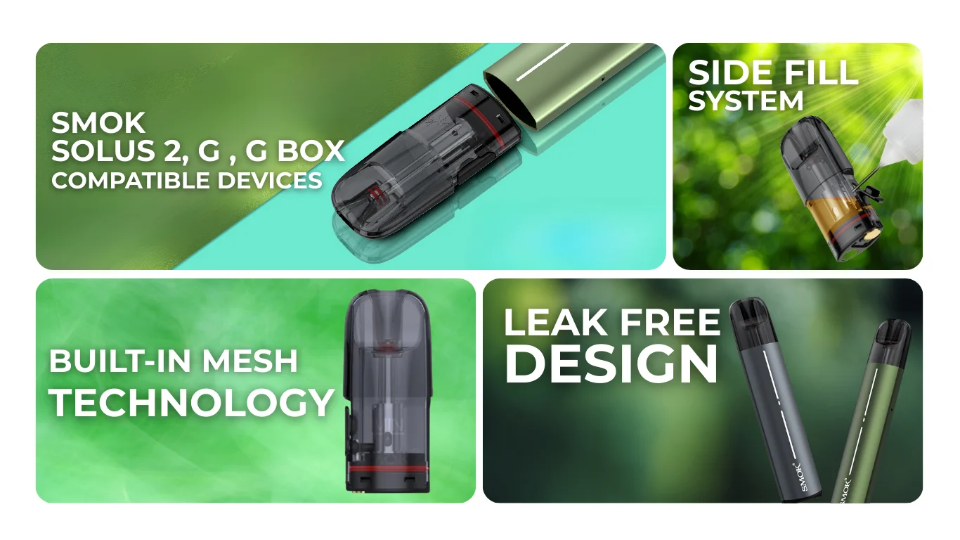 SMOK Solus 2 Replacement Pod