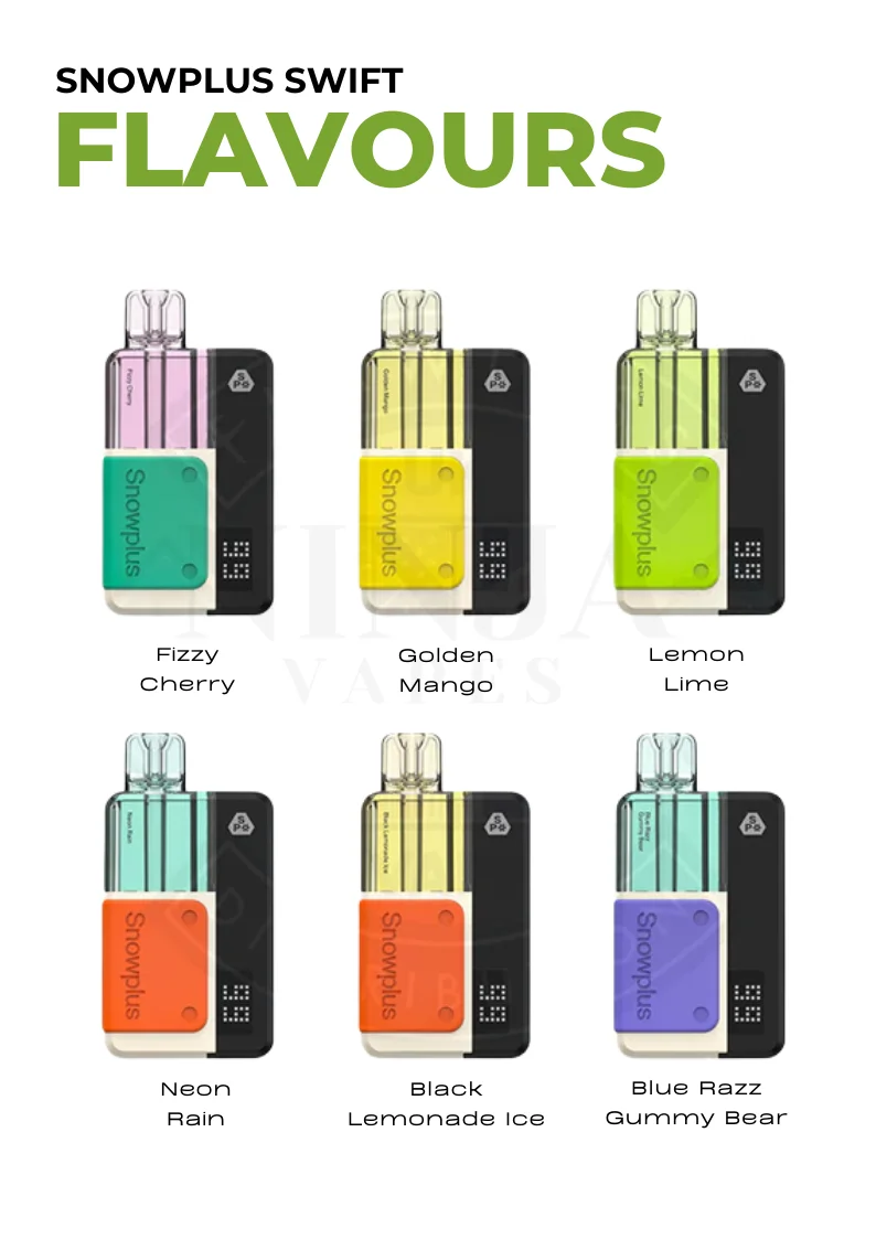 Snowplus Swift Prefilled Pod Kit Flavours