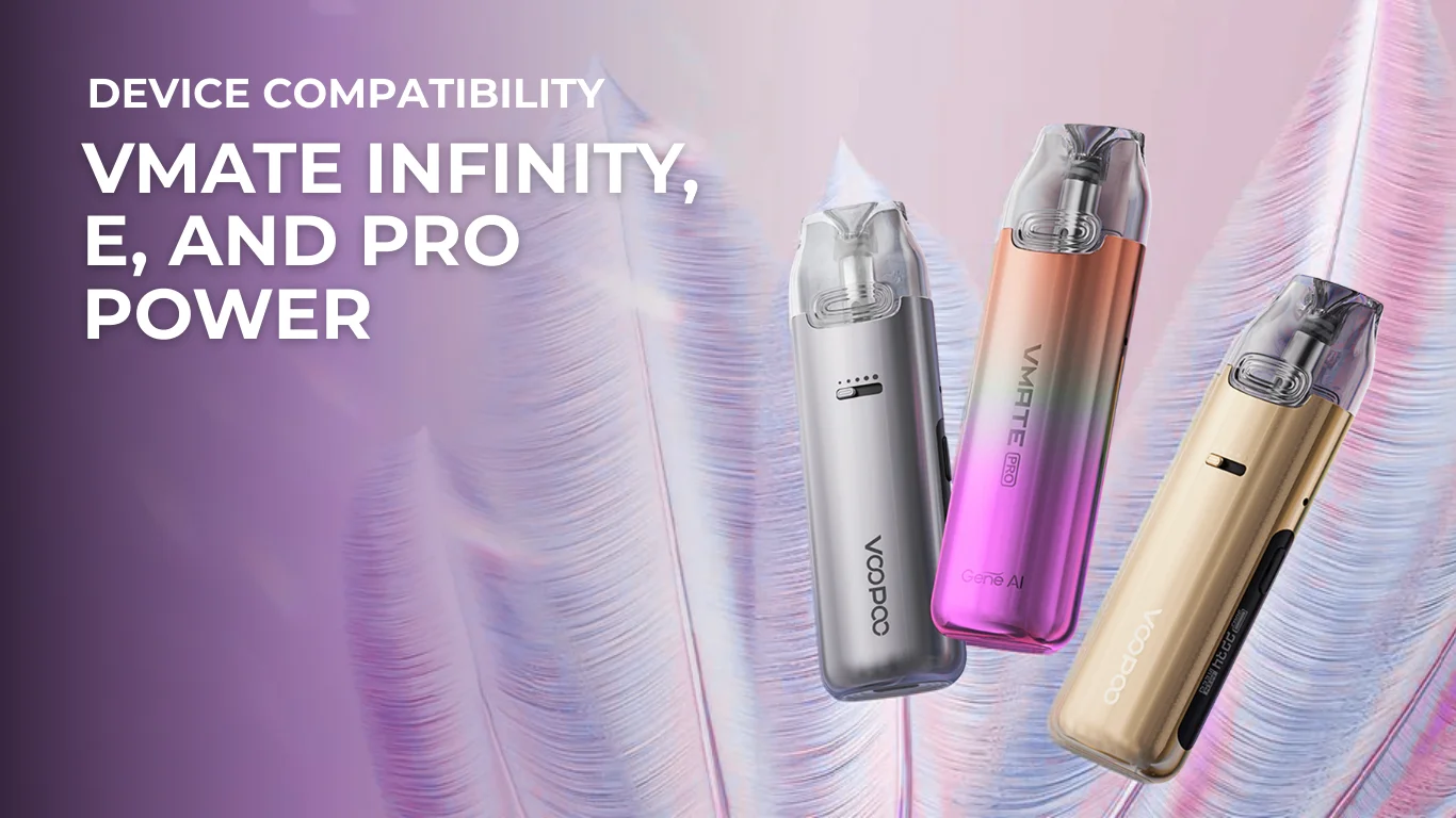 Specifications of Voopoo Vmate V2 Replacement Pods