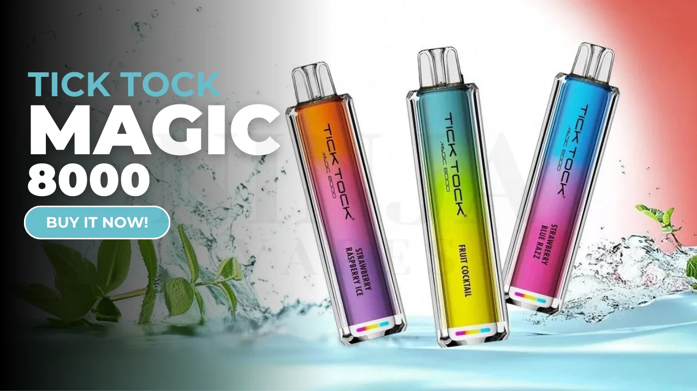 Tick Tock Magic 8000 Puffs Vape Kit