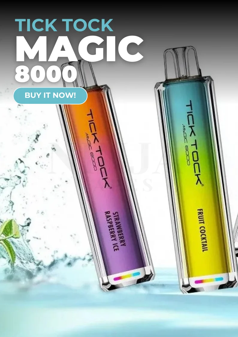 Tick Tock Magic 8000 Puffs Vape Kit