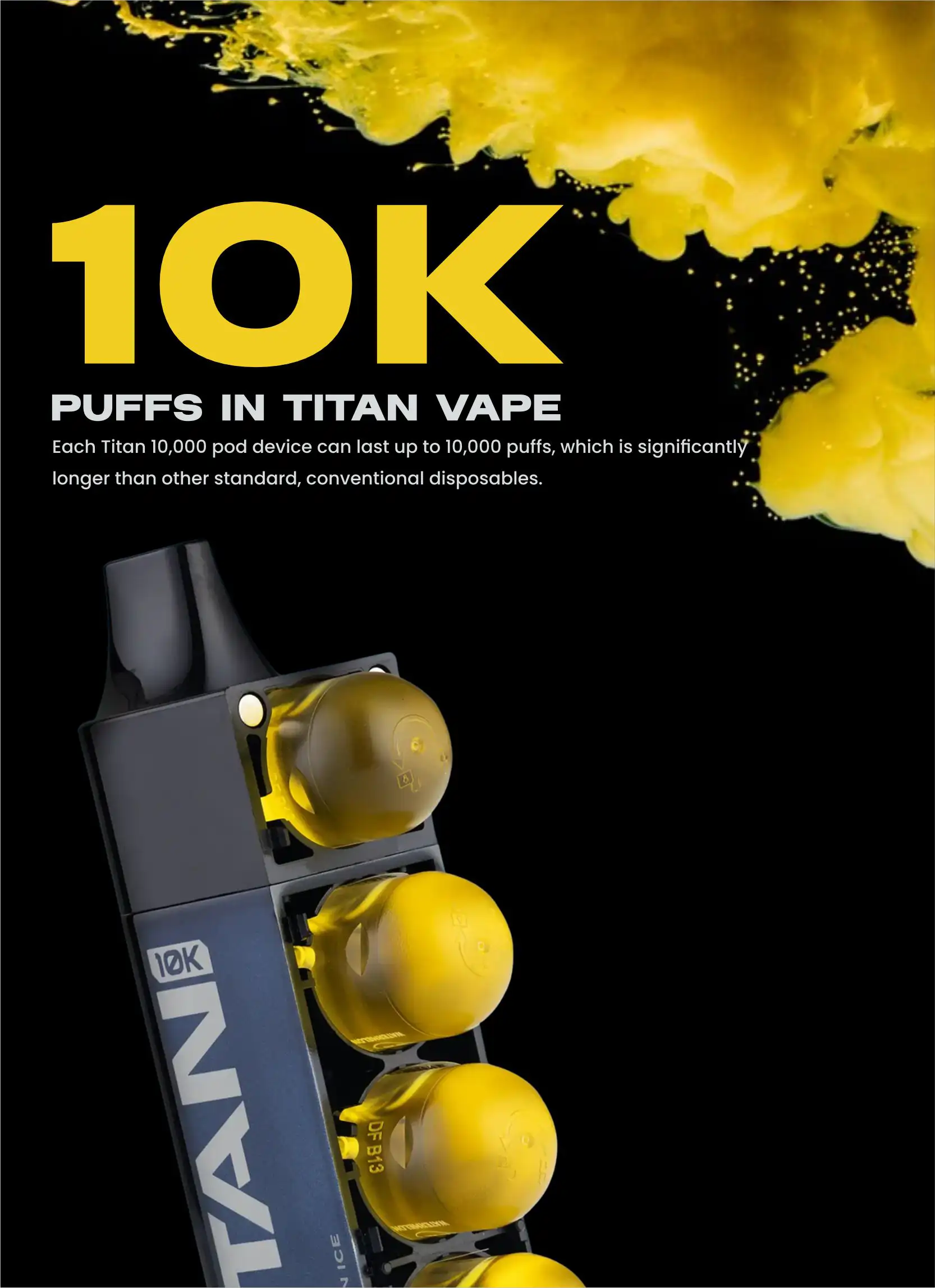 Titan 10000 Disposable Puffs