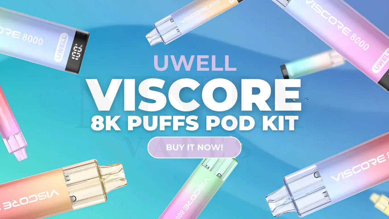 Uwell Viscore 8000 Puffs Pod Kit