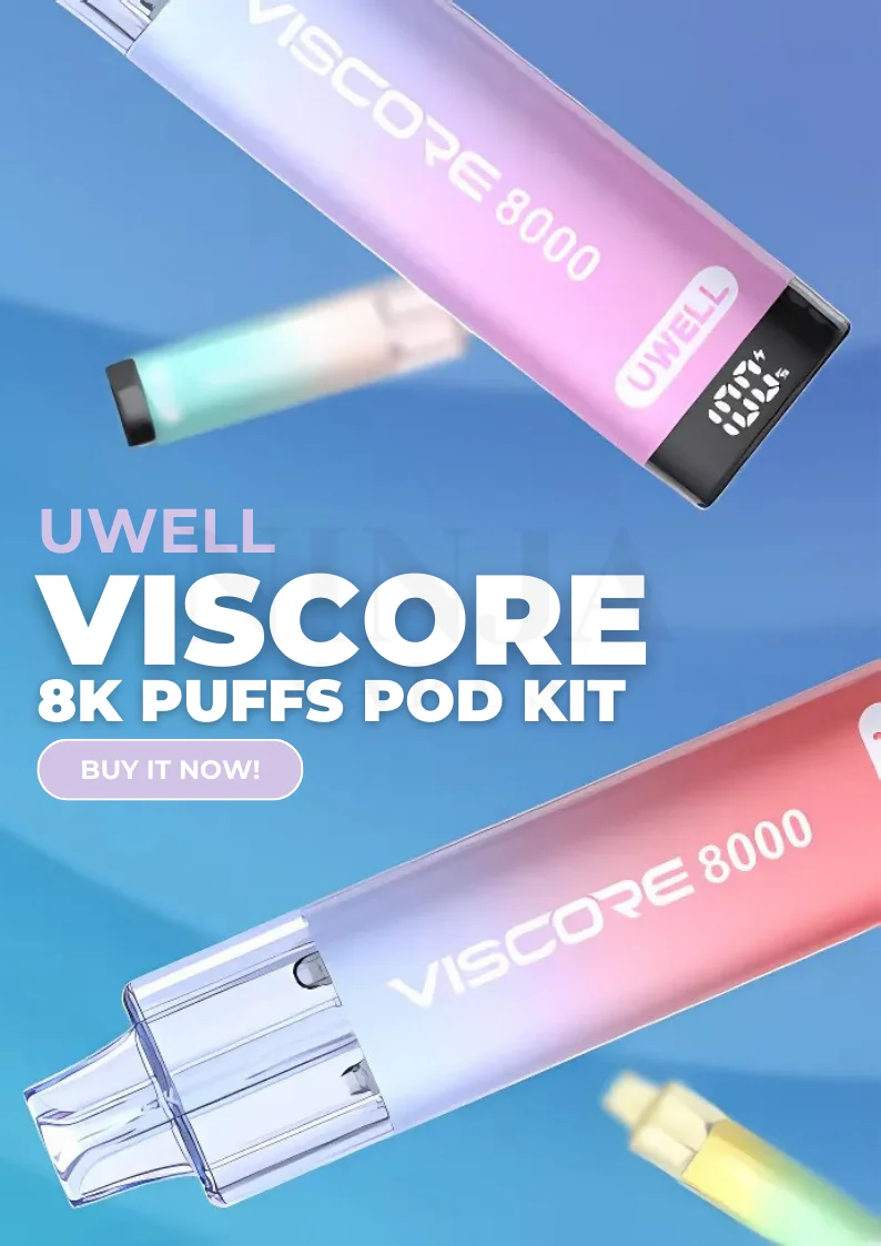 Uwell Viscore 8000 Puffs Pod Kit
