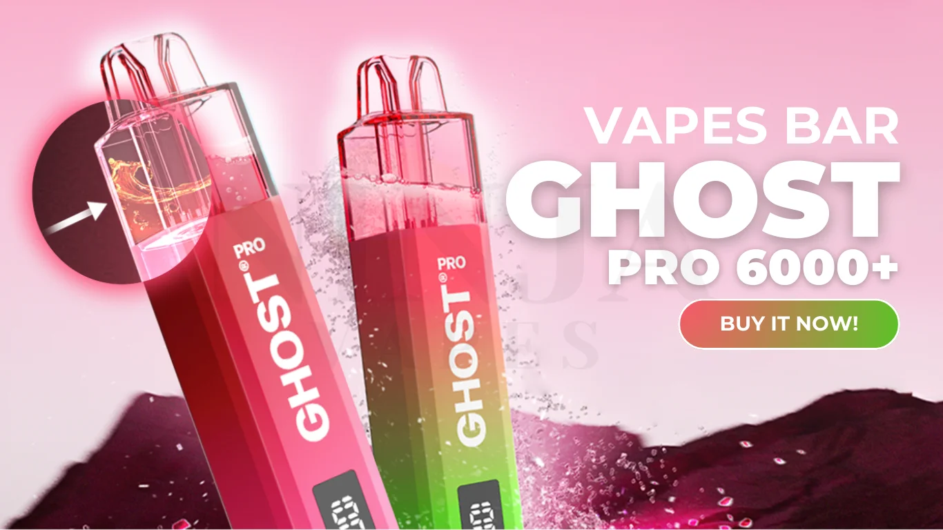 Vapes Bar Ghost Pro 6000 Puffs Vape Kit