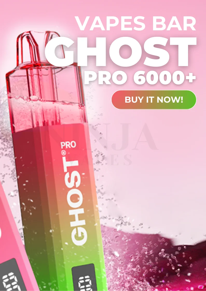Vapes Bar Ghost Pro 6000 Puffs Vape Kit