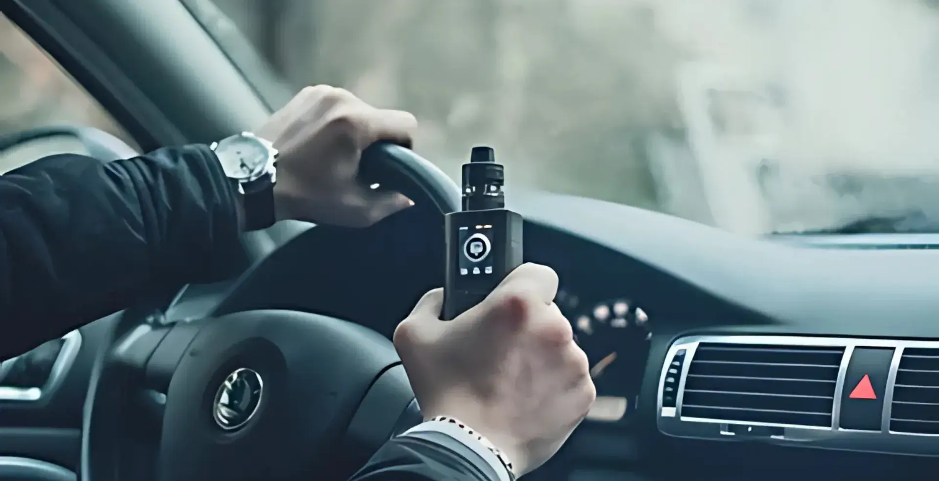 Vape while driving