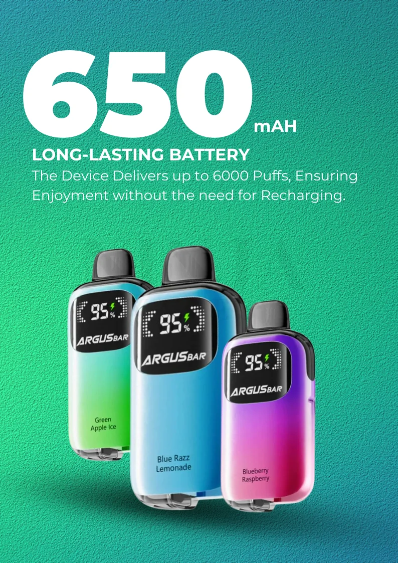 Voopoo Argus Bar Prime 650 mAH Battery