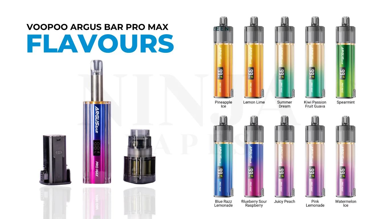 Voopoo Argus Bar Pro Max Flavours
