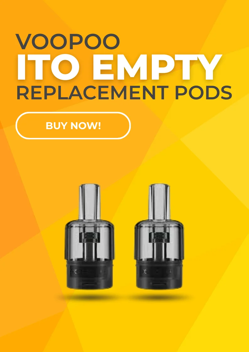 Voopoo ITO Empty Replacement Pods