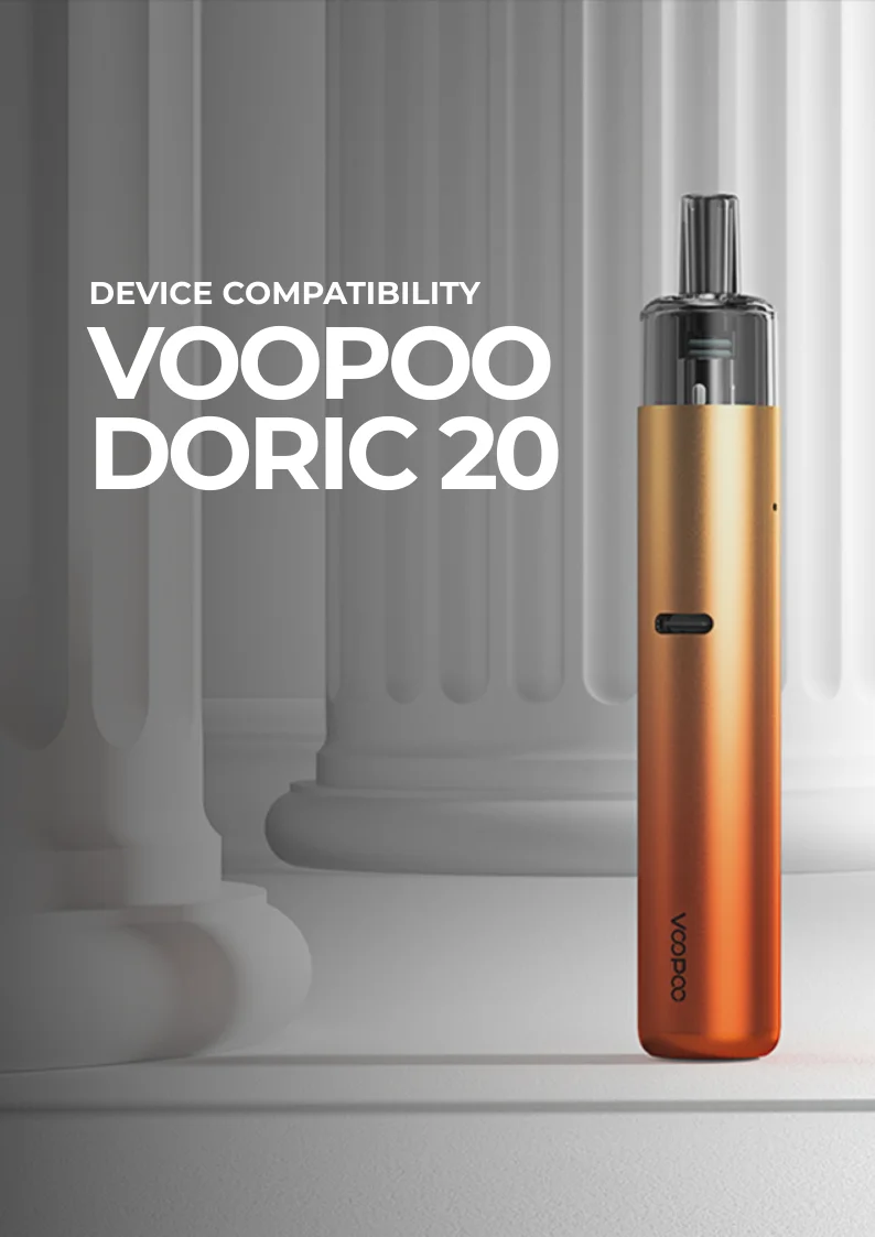 Voopoo ITO Empty Replacement Pods Compatibility