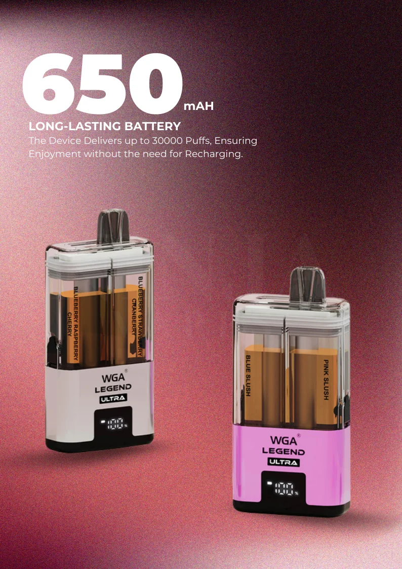 650mAh Integrated Rechargeable Battery