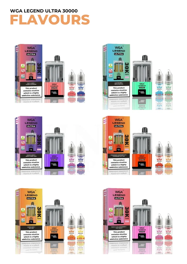 WGA Legend Ultra 30000 Flavours